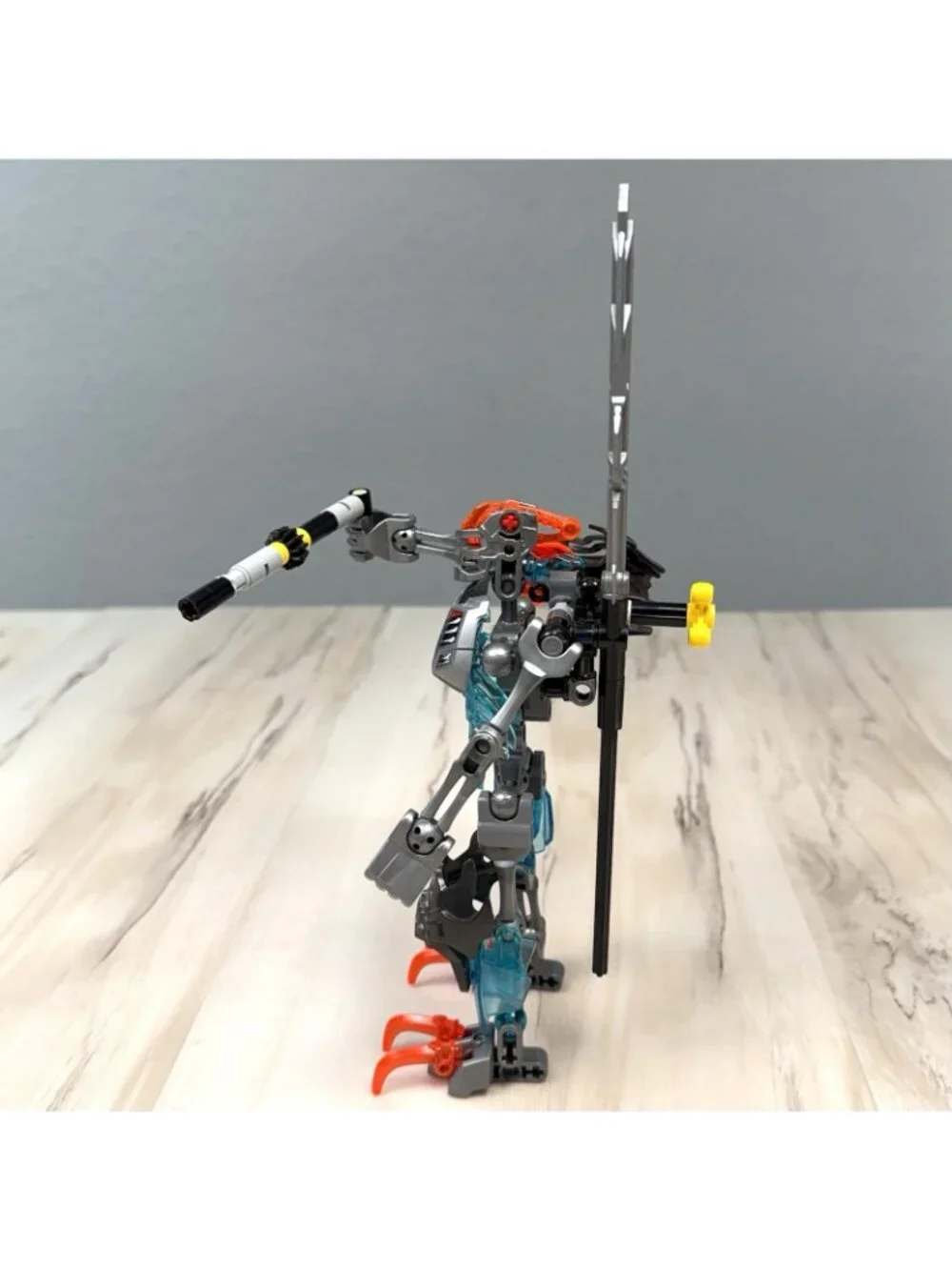 2015 LEGO Bionicle 70791 Skull Warrior INCOMPLETE Missing Bow Pieces Masks READ